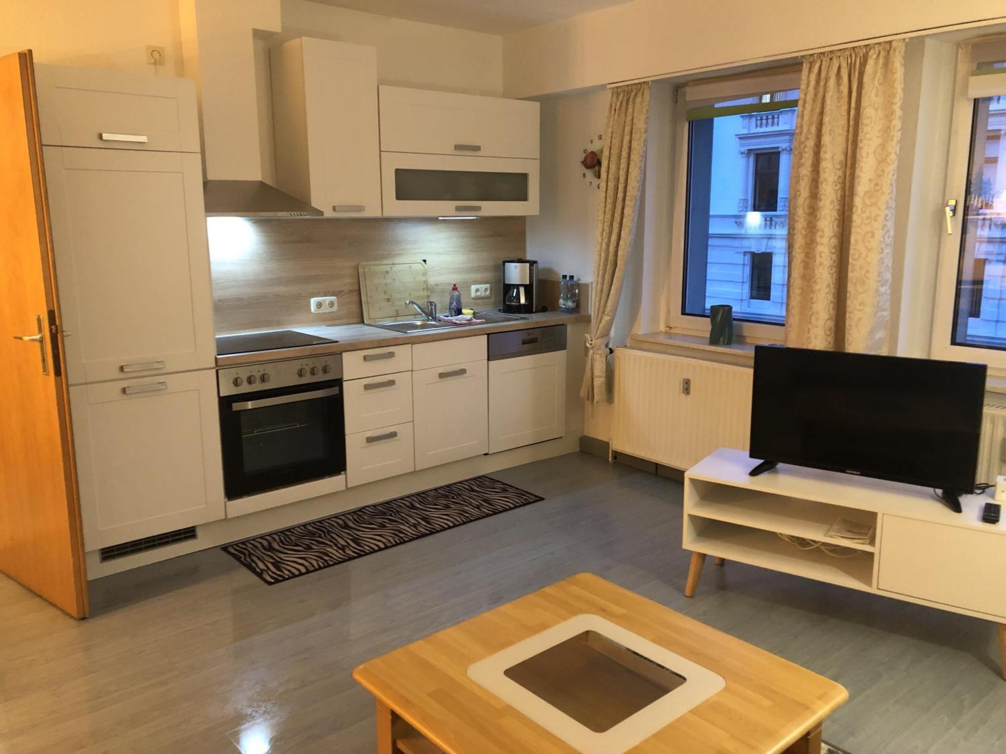 Moderne Vollmoeblierte Wohnung Zwickau Exterior foto